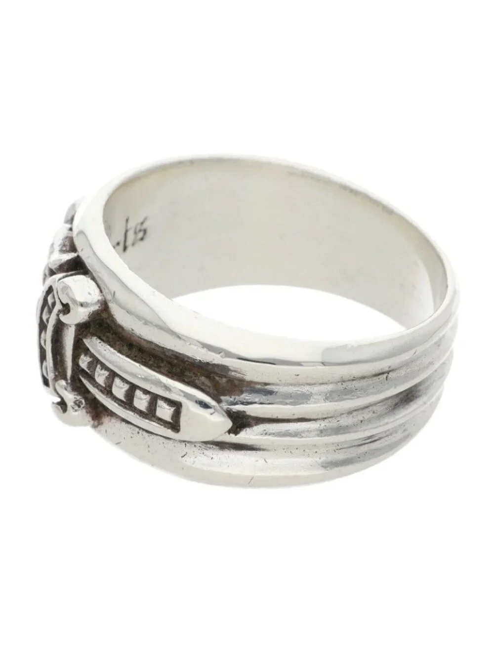 Chrome Hearts Dagger Silver Ring